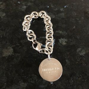 Tiffany & Co Silver Charm Bracelet